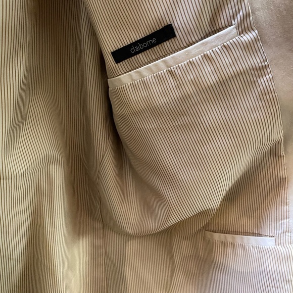 CREAM BLAZER - 44R - CLAIBORNE - Picture 5 of 14